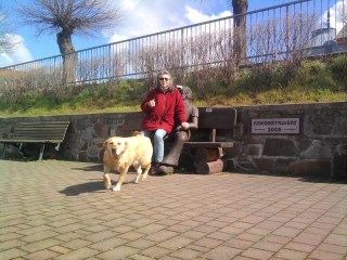 04-04; Elbe; Flechtingen am Ufer