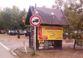 08-10; Podebrady; Einfahrt zum Campingplatz 01