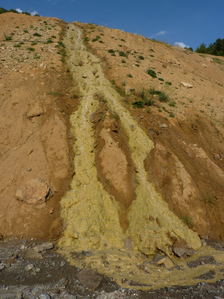 Hier kann man die Quelle erahnen