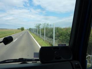 Zaun an der ungarischen Grenze