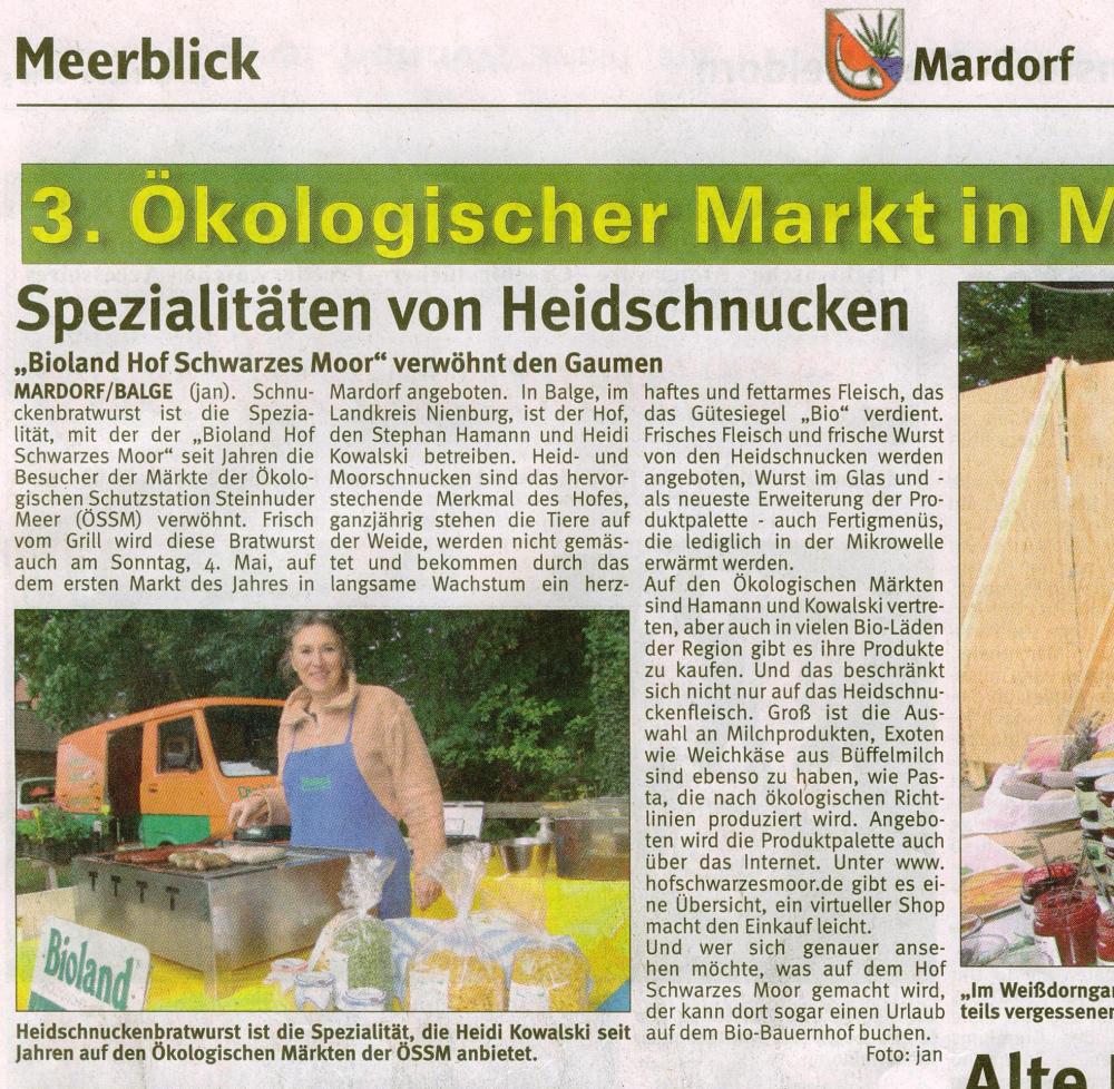 Ökomarkt Mardorf, paasend