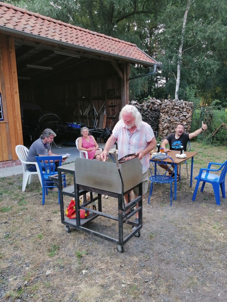 Und wie immer: Nach getaner Arbeit