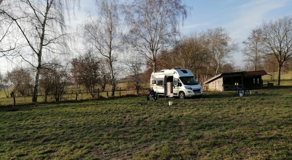 Unser erster Gast auf dem neuen Platz