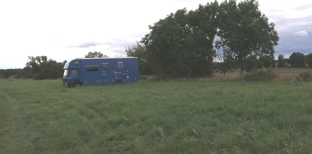 Noch bin ich fast alleine