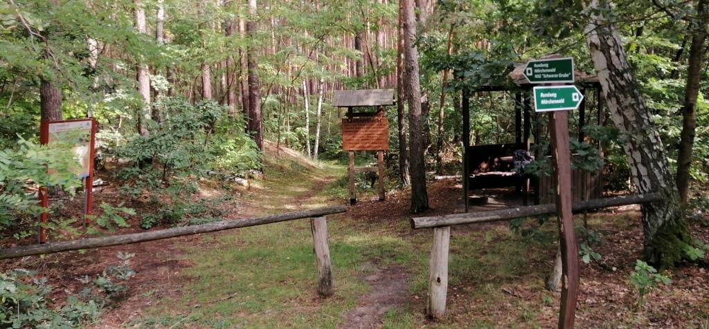 Pause auf dem Wanderweg