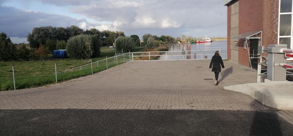 Blick von der Hubbrücke