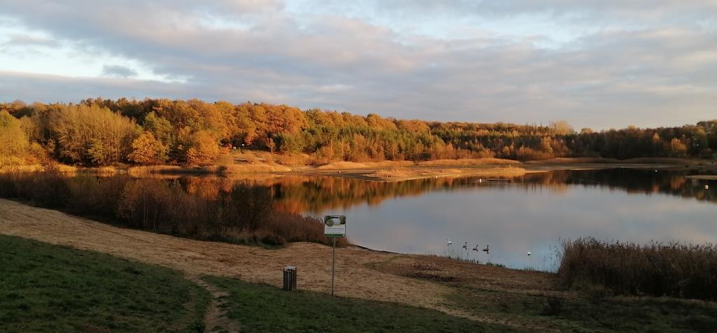 Abendstimmung in Herbstfarben