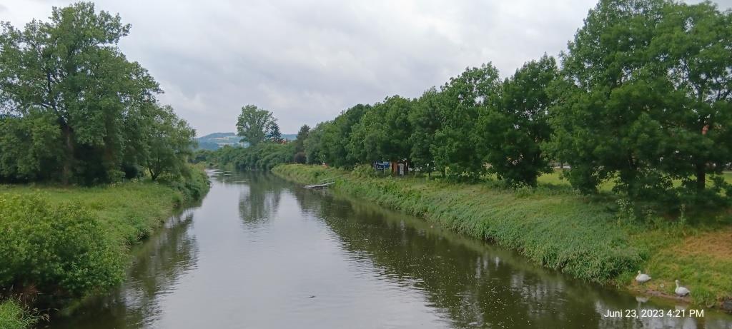 Waterline des Biwak Platzes