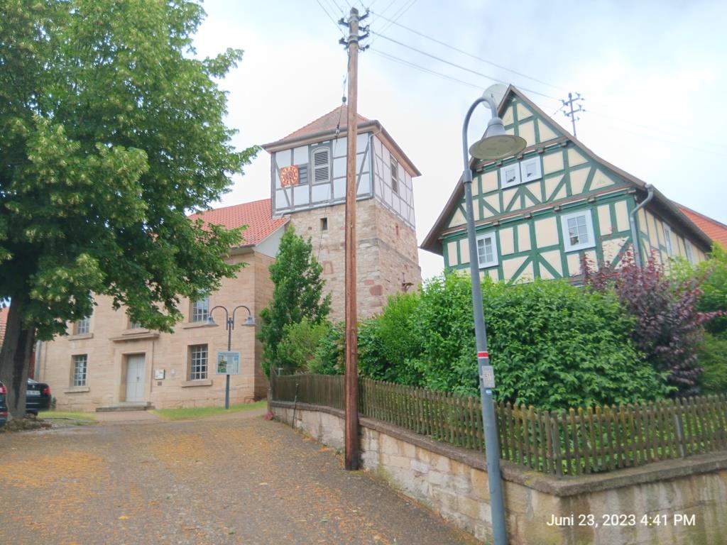 Der Festungsturm ist heute Kirche