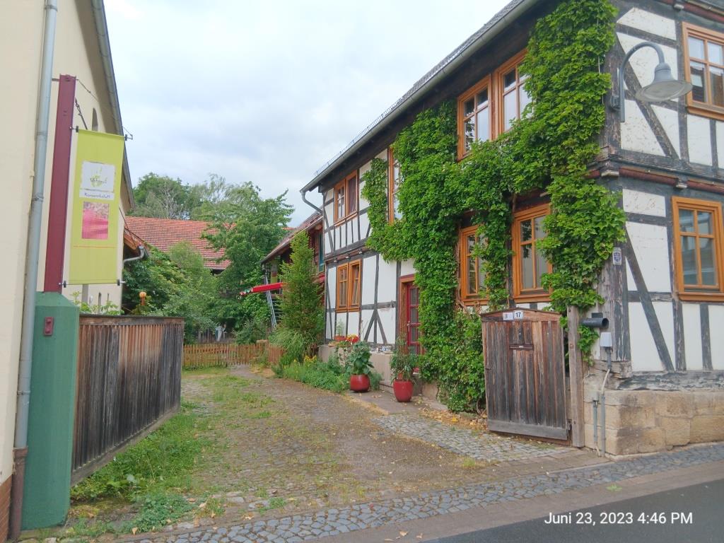 Auf kleine Höfe können schön sein