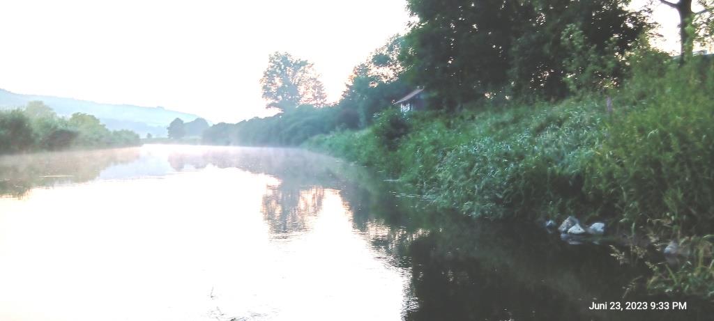 Der aufsteigende Nebel der kommenden Nacht