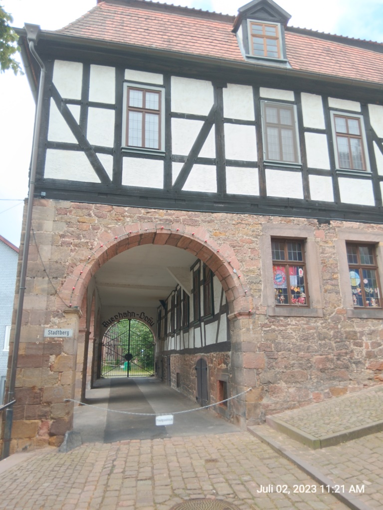 Einfahrt zum Brauhaus