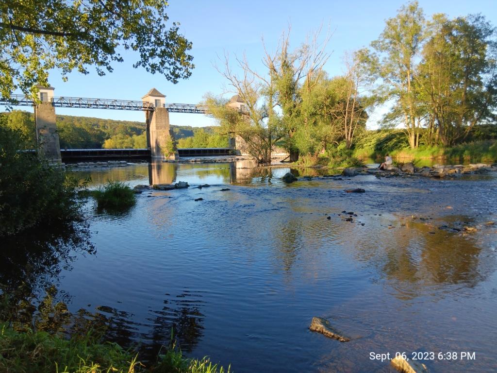 Die Ruhr - Wasserstandsregulierung