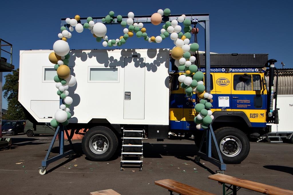 Hier steht das Ehebett