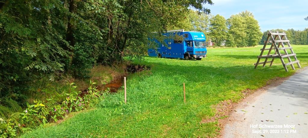 Und so steht man hier!