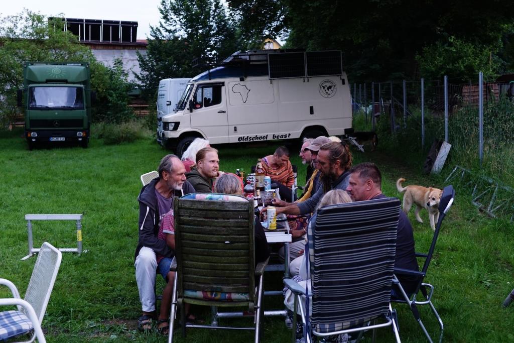 Drei die sich kennen