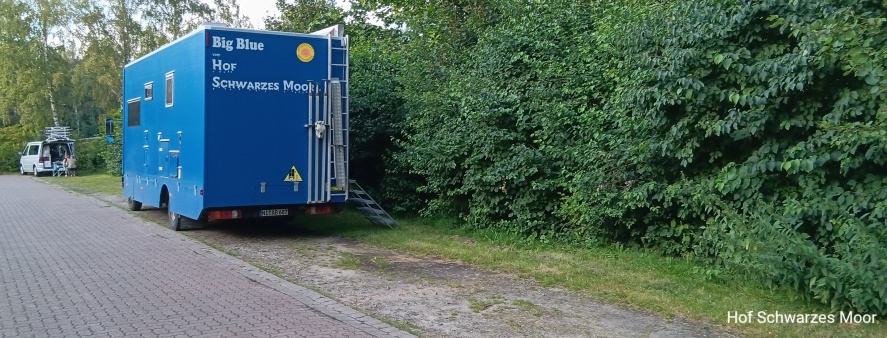 Stellplatz, na geht so