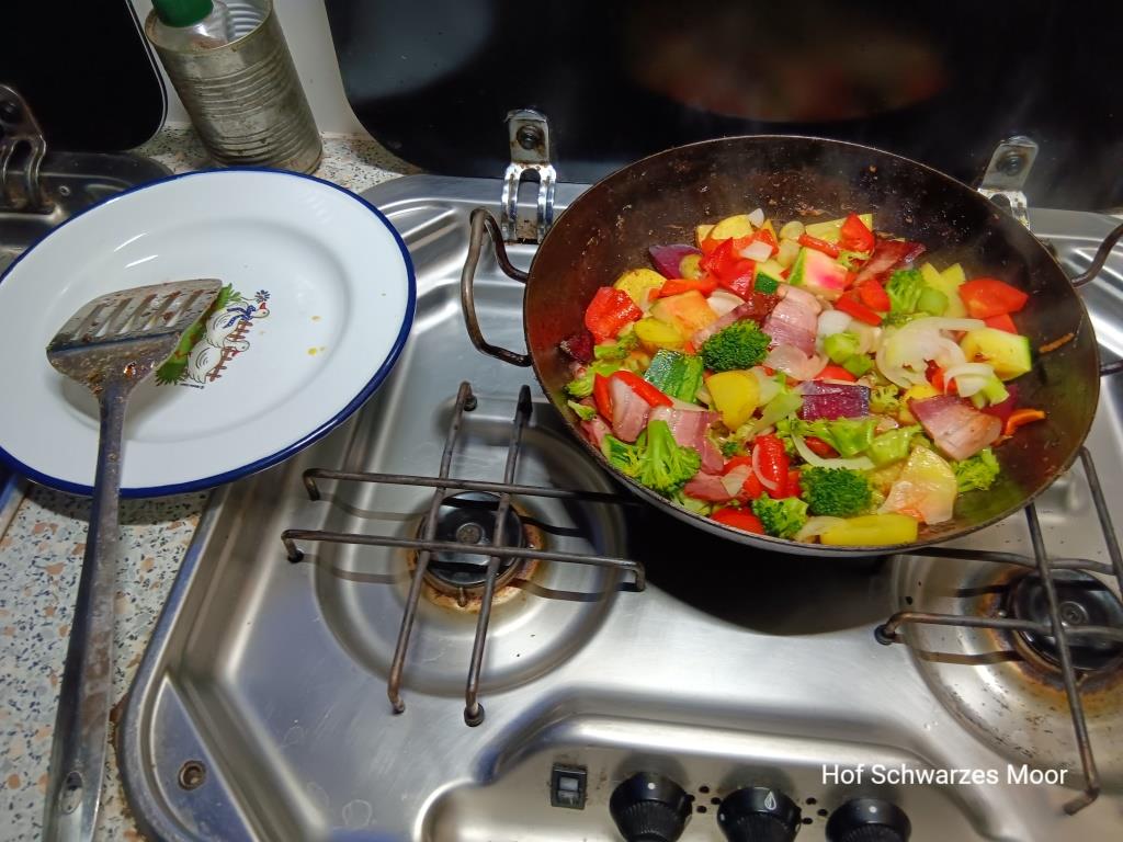 Und das ist mein heutiges Abendessen