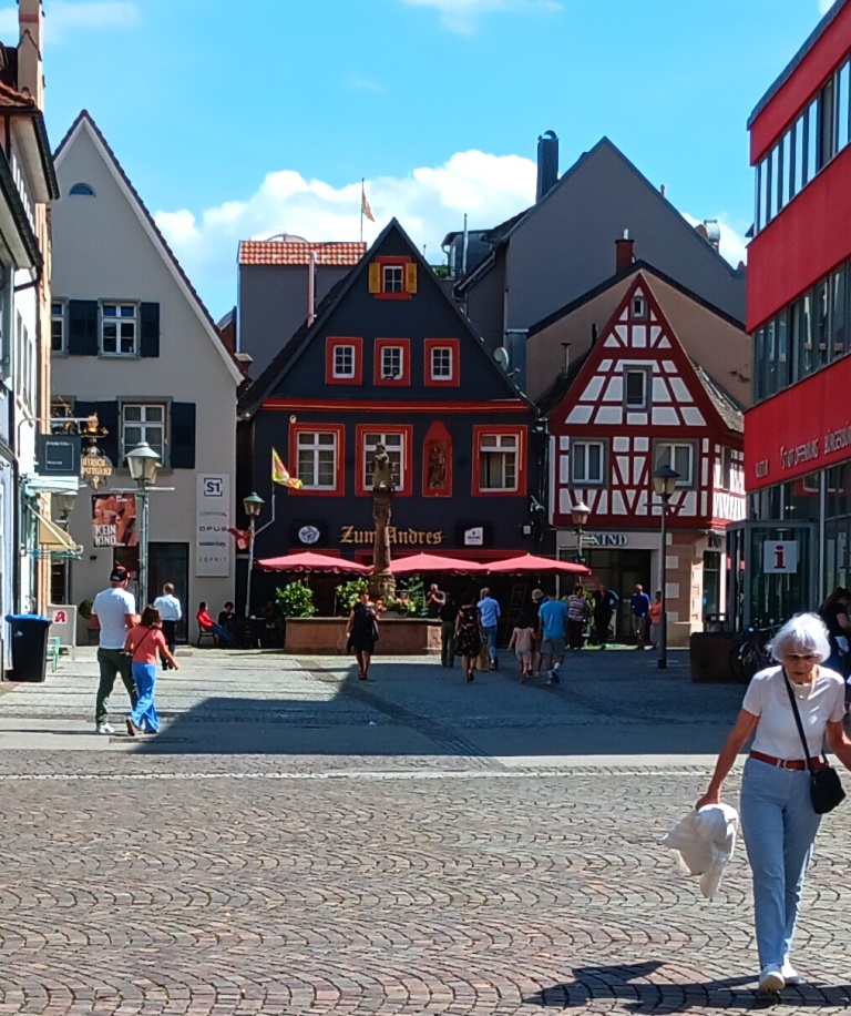 Schmucke Häuschen in der Nebengasse