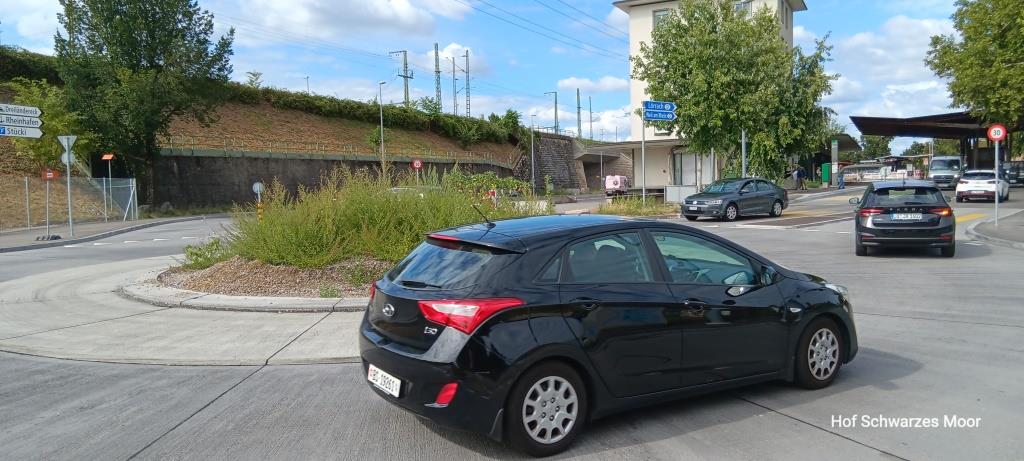 Die B3, noch in der Schweiz