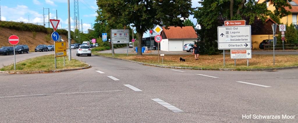 Die B3, hier geht's dann richtig los