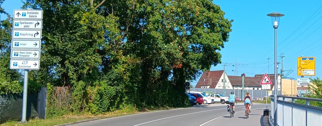 Die B3, der erste Kreisel