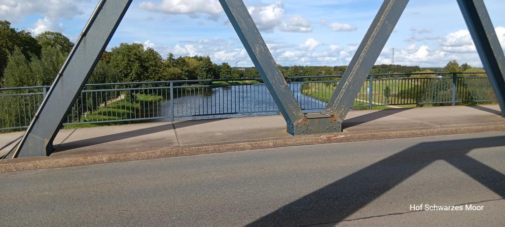 Und das ist die Ems stromab