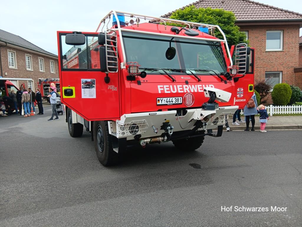 Tatra für die Brandbekämpfung
