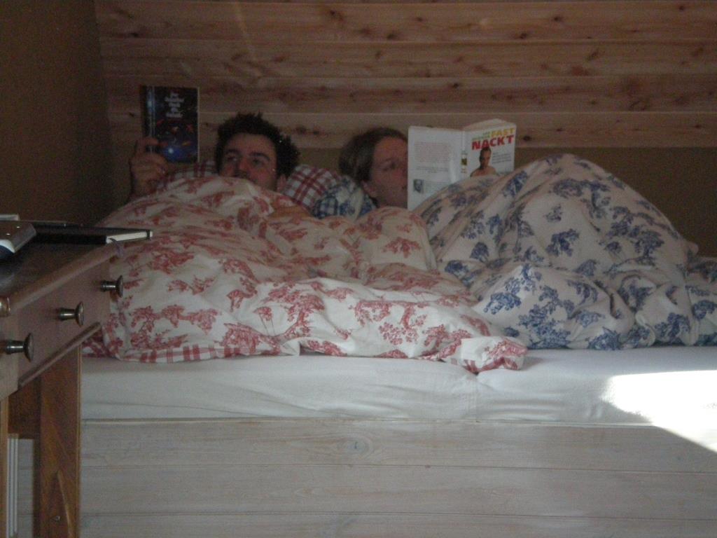 Im Bett ist es nett